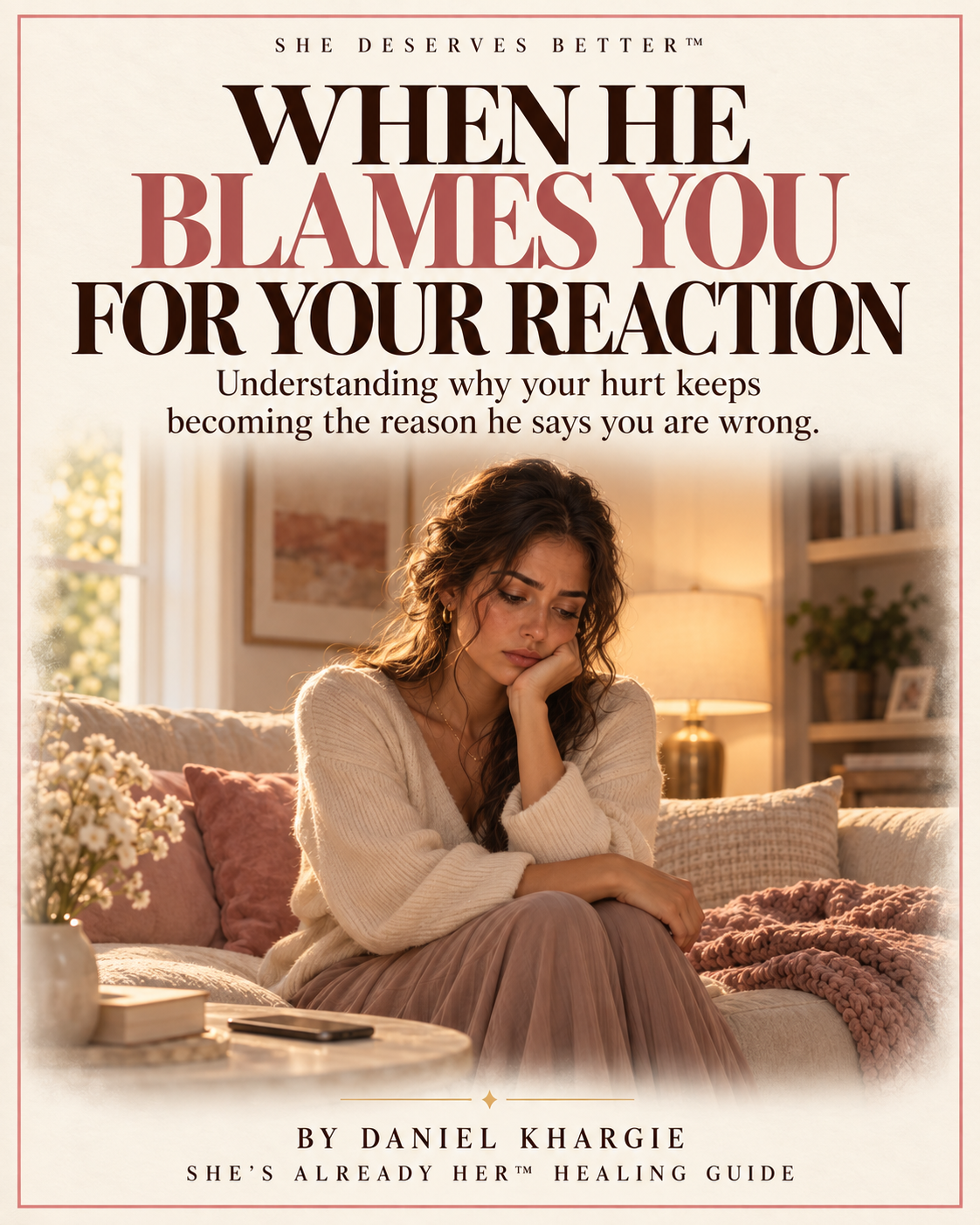 When He Blames You for Your Reaction by Daniel Khargie